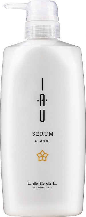 Kremowe serum wygładzające do włosów - Lebel IAU Serum Cream — Zdjęcie N1