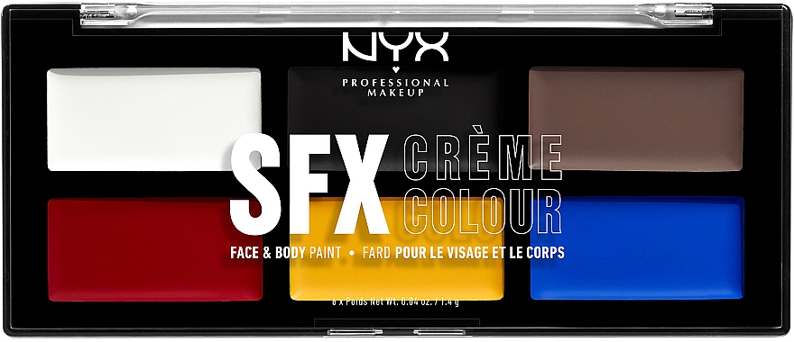 Paletka do makijażu twarzy i ciała - NYX Profession Makeup SFX Face & Body Paint — Zdjęcie N1