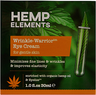 Krem do skóry wokół oczu - Frulatte Hemp Elements Wrinkle Warrior Eye Cream — Zdjęcie N2