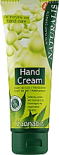 Regeneracyjny krem do rąk z olejem konopnym - Naturalis Hand Cream Cannabis — Zdjęcie N1