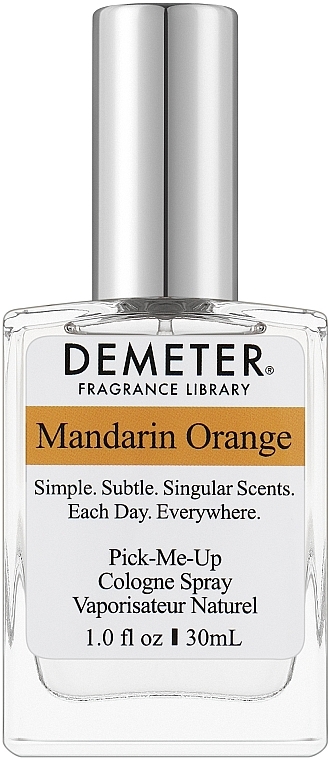 Demeter Fragrance The Library of Fragrance Mandarin Orange Cologne Spray - Woda toaletowa — Zdjęcie N1