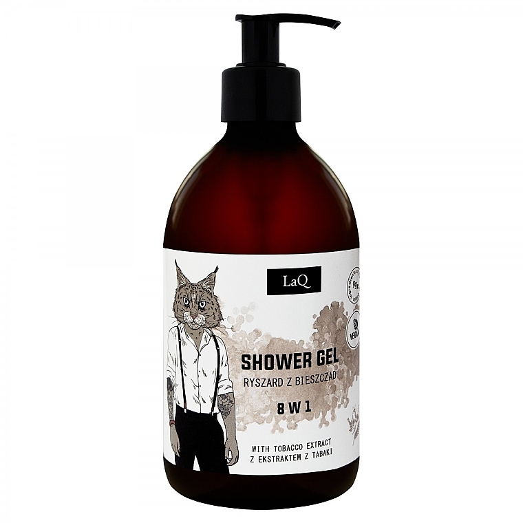 Zestaw Ryszard z Bieszczad - LaQ Ryszard z Bieszczad (sh/gel/500ml + sham/300ml + oil/30ml + soap/85g) — Zdjęcie N5