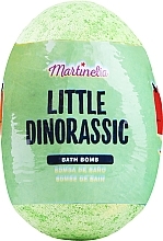 Jajko do kąpieli z niespodzianką, zielone - Martinelia Little Dinorassic Bath Bomb — Zdjęcie N1