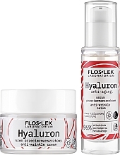 Zestaw - Floslek Hyaluron Set (serum/30ml + cream/50ml) — Zdjęcie N2