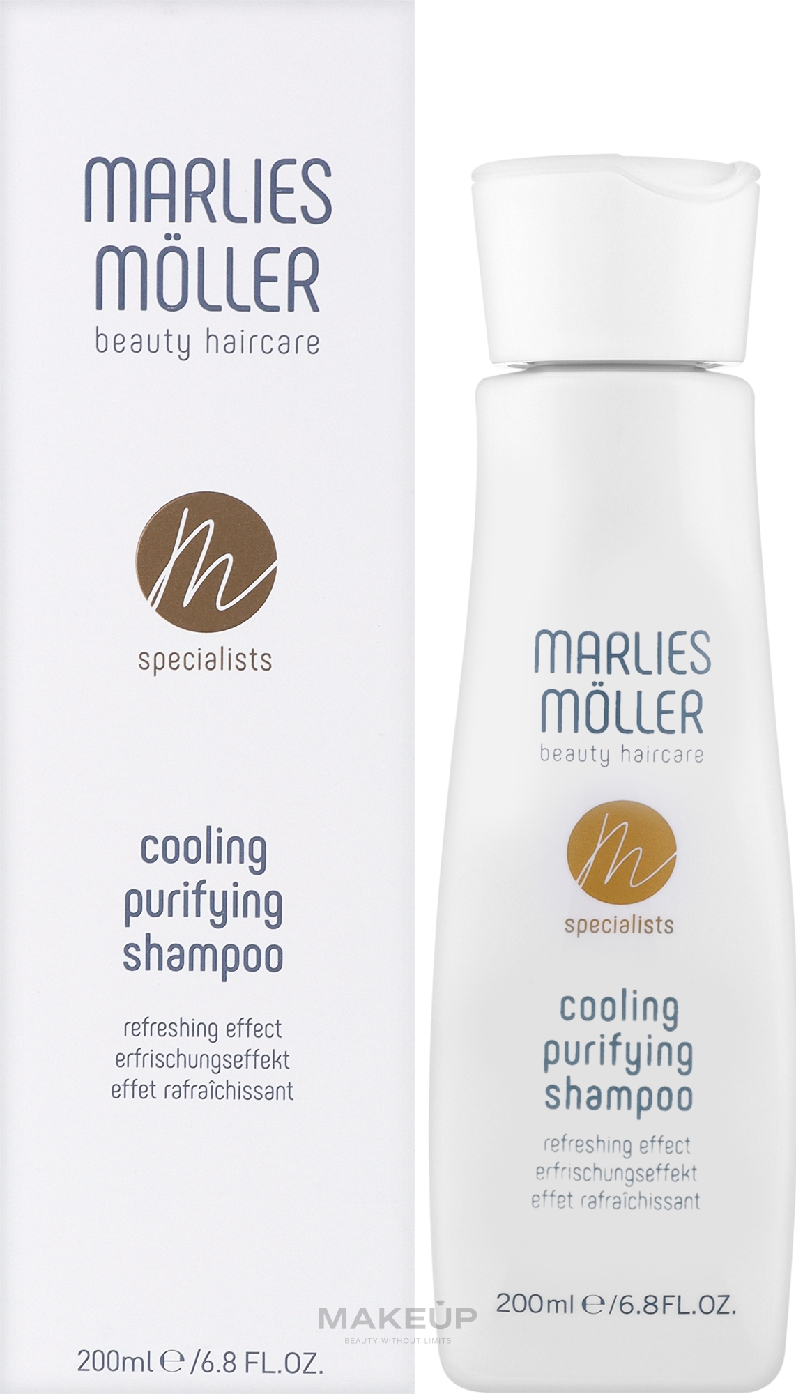 Szampon do włosów - Marlies Moller Specialist Cooling Purifying Shampoo — Zdjęcie 200 ml