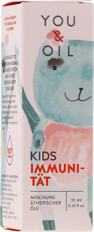 Mieszanka olejków eterycznych dla dzieci - You & Oil KI Kids-Immunity Essential Oil Blend For Kids — Zdjęcie N1