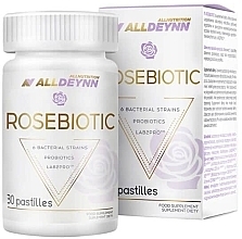 Kup Suplement diety Synbiotyk dla kobiet, pastylki - AllNutrition AllDeynn RoseBiotic 