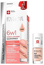 Kup Skoncentrowana odżywka do paznokci nadająca kolor 6 w 1 - Eveline Cosmetics Nail Therapy Professional