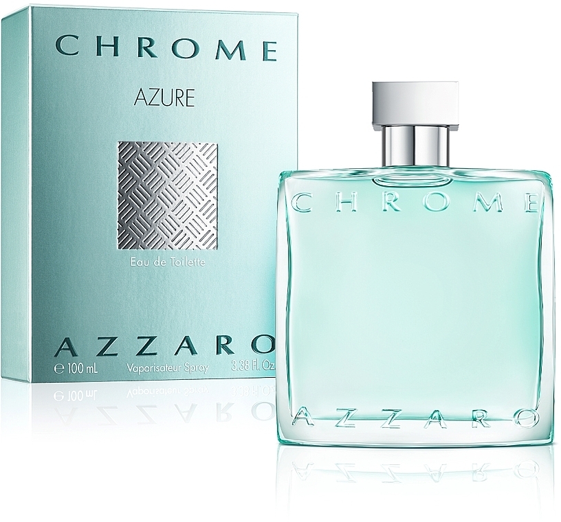 Azzaro Chrome Azure - Woda toaletowa — Zdjęcie N2