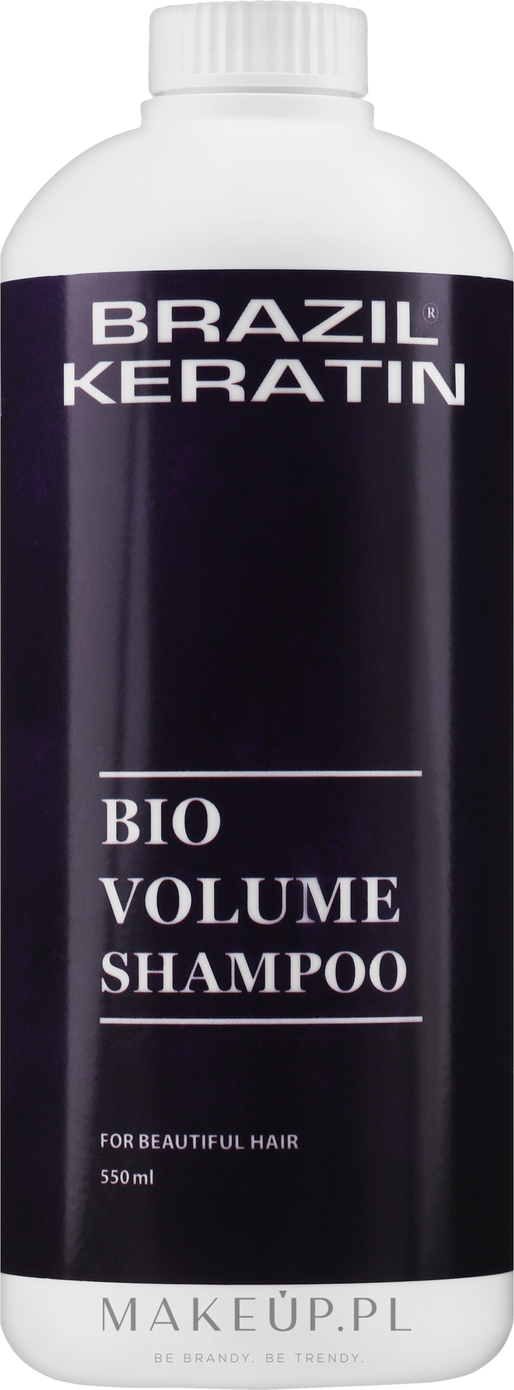 Szampon dodający włosom objętości - Brazil Keratin Bio Volume Shampoo — Zdjęcie 550 ml