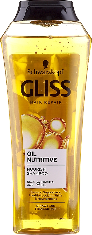 Szampon do długich włosów ze skłonnością do rozdwajania się - Gliss Kur Oil Nutritive Shampoo — Zdjęcie N2