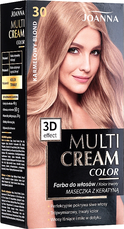  Joanna Multi Cream Color - Trwała farba do włosów — Zdjęcie N8
