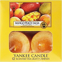 Podgrzewacze zapachowe tealight - Yankee Candle Scented Tea Light Candles Mango Peach Salsa — Zdjęcie N2