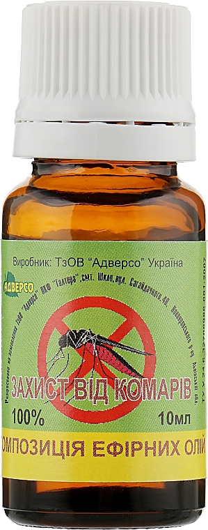 Kompozycja olejków eterycznych Ochrona przed komarami - Adverso — Zdjęcie N1