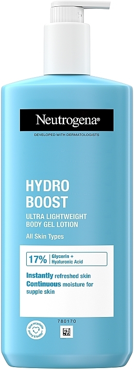 Nawilżający krem do ciała - Neutrogena Hydro Boost Quenching Body Gel Cream