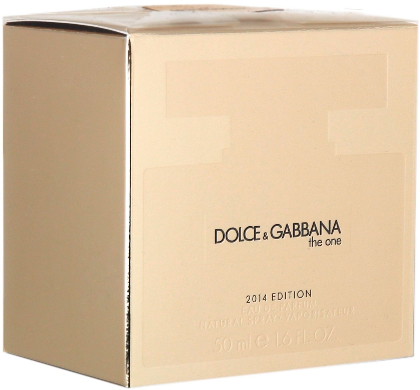Dolce & Gabbana The One Gold Limited Edition - Woda perfumowana — Zdjęcie N2