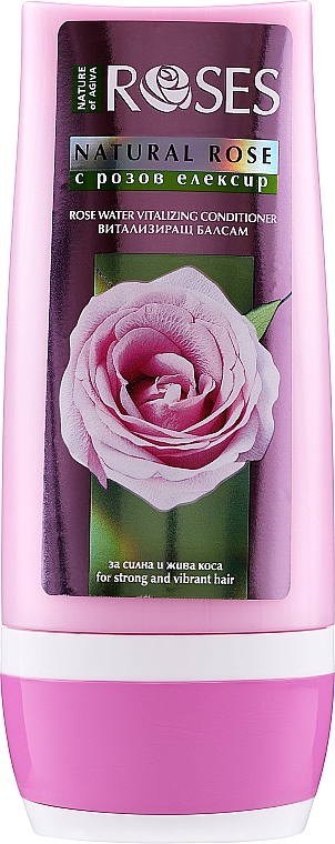 Rewitalizująca odżywka do włosów z wodą różaną - Nature of Agiva Roses Vitalizing Conditioner For Strong & Vibrant Hair — Zdjęcie N2