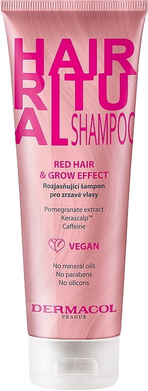Szampon do włosów rudych - Dermacol Hair Ritual Shampoo — Zdjęcie N1