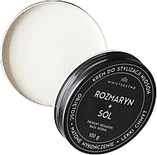 Kup Krem do włosów z rozmarynem i solą - Ministerstwo Dobrego Mydla Rosemary + Salt Hair Styling Cream-Prestyler
