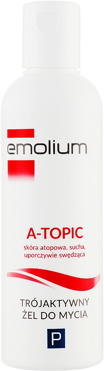 Żel myjący o potrójnym działaniu - Emolium A-Topic — Zdjęcie N1