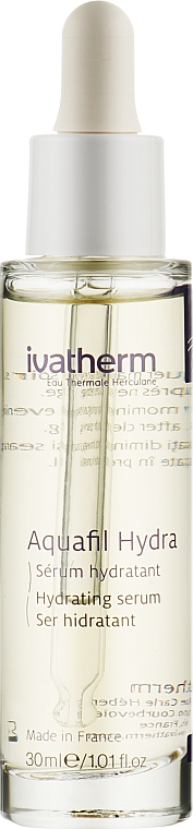 Ultra lekkie serum nawilżające do twarzy - Ivatherm Aquafil Hydra Hydrating Serum — Zdjęcie N1