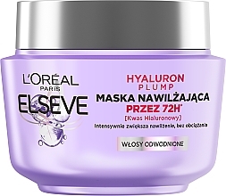 Kup Nawilżająca maska do włosów odwodnionych z kwasem hialuronowym - L'Oreal Paris Elseve Hyaluron Plump