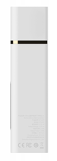 ultradźwiękowy przyrząd do oczyszczania i peelingu kawitacyjnego - InFace EMS Lifting Ion+ CF-06F White — Zdjęcie N2