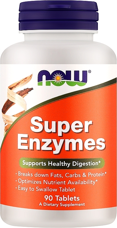 Suplement diety Enzymy - Solgar Super Enzymes — Zdjęcie N1