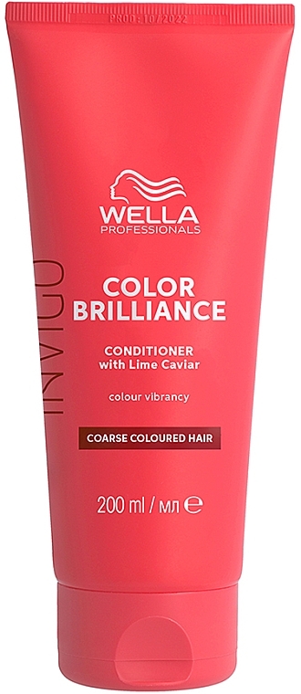 WYPRZEDAŻ Odżywka wzmacniająca kolor grubych włosów farbowanych - Wella Professionals Invigo Colour Brilliance Coarse Conditioner * — Zdjęcie N1