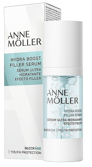 Nawilżające serum do twarzy - Anne Moller Blockage Hydra Boost Filler Serum — Zdjęcie N1