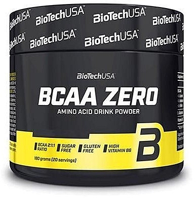 Kompleks aminokwasów w proszku Niebieskie winogrona - BioTechUSA BCAA Zero Blue Grap Amino Acid Drink Powder  — Zdjęcie N1