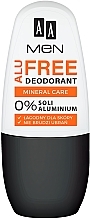 Kup Dezodorant w kulce dla mężczyzn - AA Men Alu Free Mineral Care Deodorant 