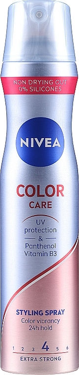 Lakier do włosów farbowanych - NIVEA Hair Care Color Protection Styling Spray