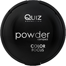 Kup Puder w kompakcie z lusterkiem - Quiz Cosmetics Color Focus Powder