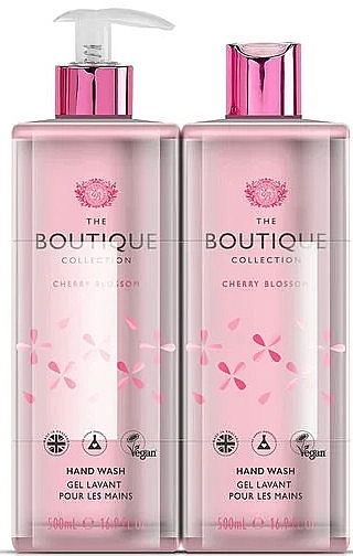 Zestaw - Grace Cole Boutique Cherry Blossom Hand Wash Refill Pack (2xh/wash/500ml) — Zdjęcie N1