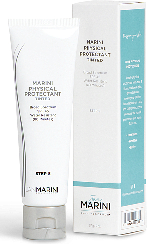 Krem przeciwsłoneczny z efektem tonalnym SPF 45 - Jan Marini Marini Physical Protectant Tinted SPF 45 — Zdjęcie N1