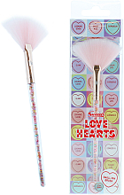 Kup Pędzel do rozświetlacza - Swizzels Love Hearts Small Fan Brush