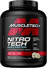 Kup Białko serwatkowe o smaku kremu waniliowego - MuscleTech Nitro-Tech Whey Protein Vanilla