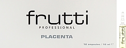 Ampułki na wypadanie włosów z łożyskiem - Frutti Di Bosco Professional Placenta — Zdjęcie N1