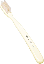 Szczoteczka do zębów - Acca Kappa Vintage Collection Nylon Hard Toothbrush White — Zdjęcie N1