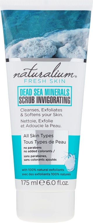 Peeling detoksykujący do ciała - Naturalium Fresh Skin Dead Sea Minerals — Zdjęcie N1
