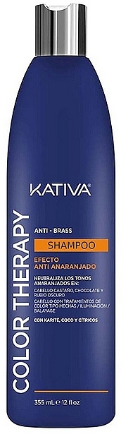 Odżywka do włosów - Kativa Anti-brass Conditioning Anti-orange Effect — Zdjęcie N1