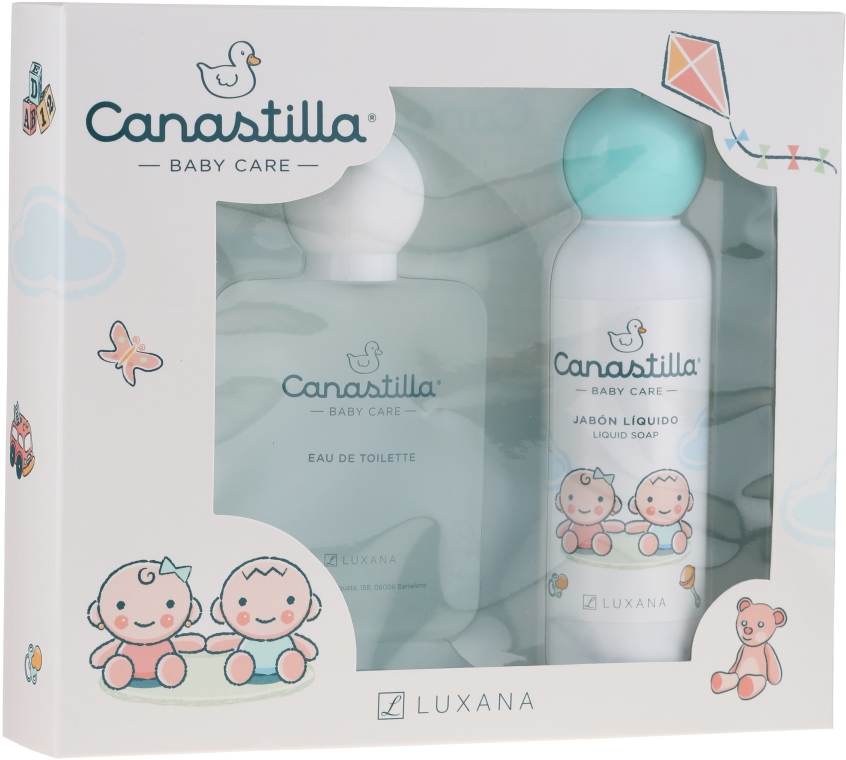 Luxana Canastilla - Zestaw (edt 100 ml + soap 150 ml) — Zdjęcie N1