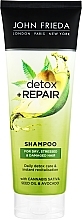 Szampon do oczyszczania i regeneracji włosów - John Frieda Detox & Repair Shampoo (tuba) — Zdjęcie N1