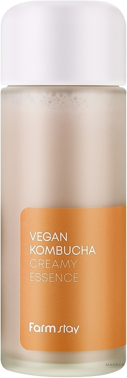 Kremowa esencja do twarzy z kombuchą - FarmStay Vegan Kombucha Creamy Essence  — Zdjęcie N1