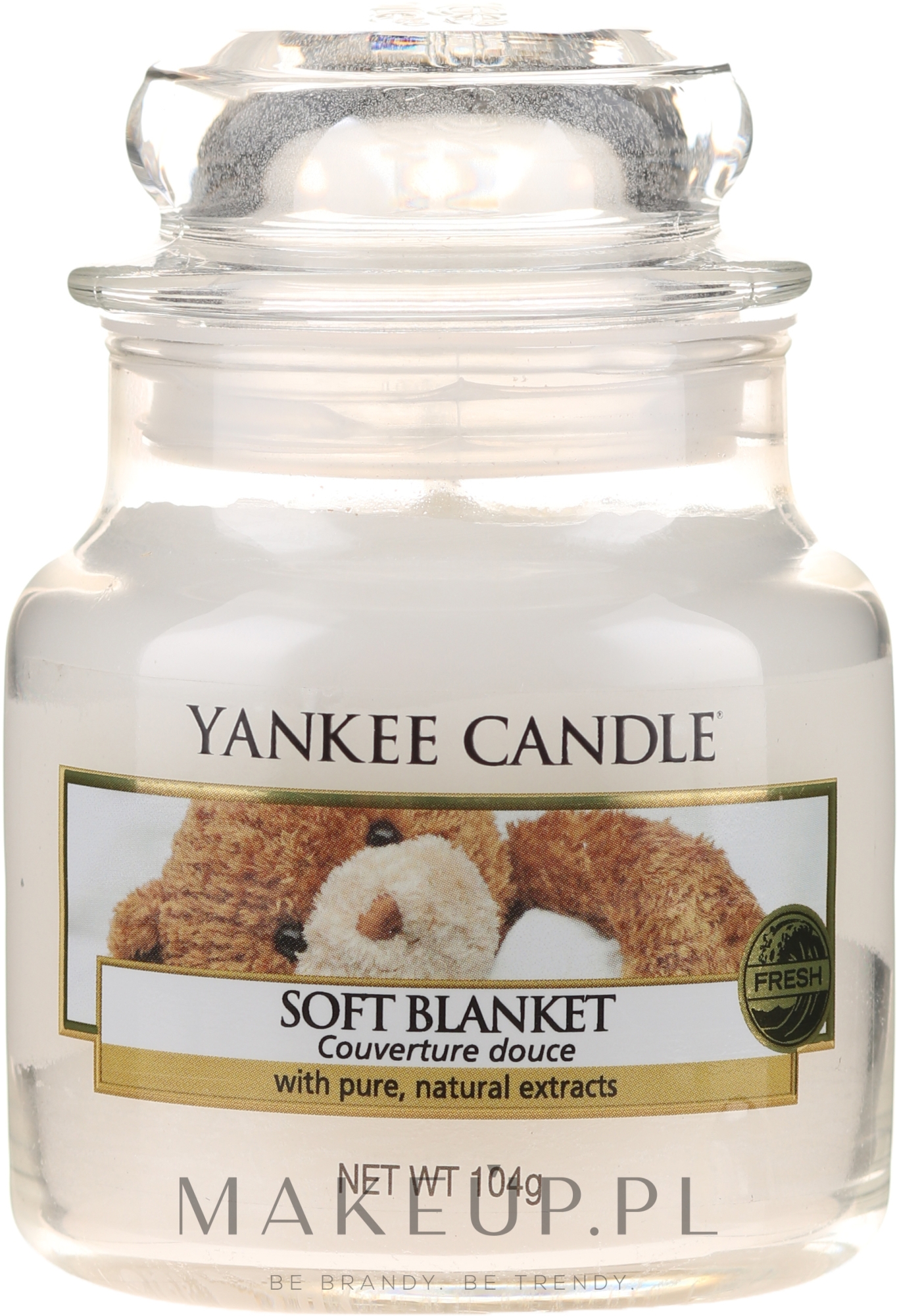 Świeca zapachowa w słoiku - Yankee Candle Soft Blanket — Zdjęcie 104 g
