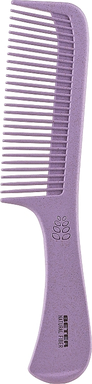 Grzebień do włosów, fioletowy - Beter Natural Fiber Styling Comb — Zdjęcie N1