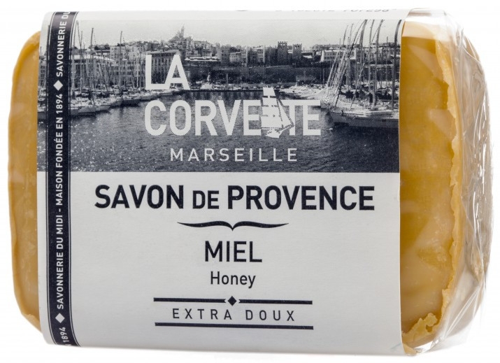 Mydło w kostce Miód - La Corvette Provence Soap Honey