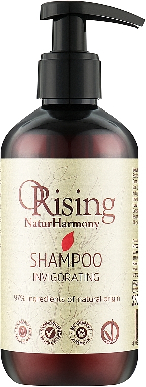 Szampon stymulujący - Orising Natur Harmony Invigorating Shampoo — Zdjęcie N1