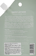 Maska do twarzy z zielonej glinki - SesDerma Laboratories Beauty Treats Green Clay Mask — Zdjęcie N2